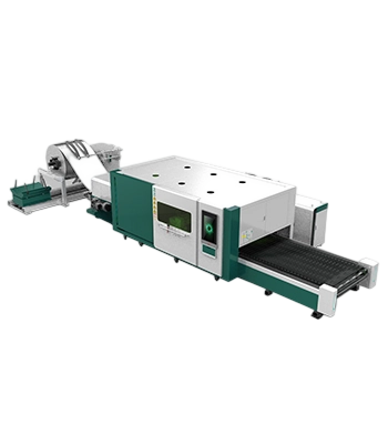 Protective aluminum coil fiber laser cutting machine